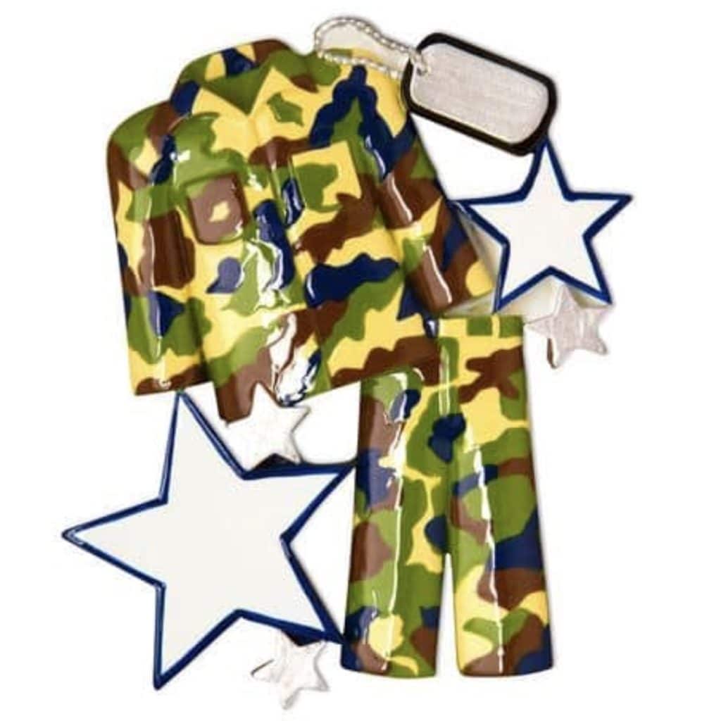 Army Fatigues Ornament