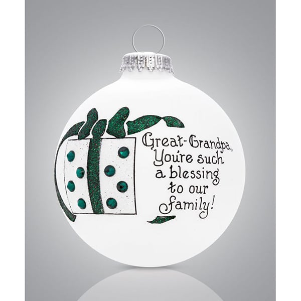 Great grandpa Package Ornament