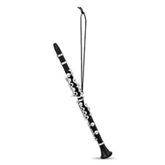 Black Clarinet Ornament