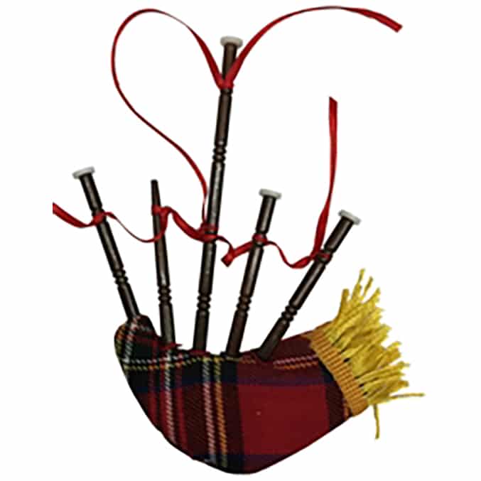 Irish Bag Pipe Ornament