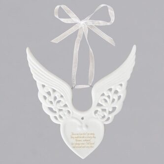 Angel's Wings Memorial Ornament