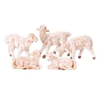 White Sheep Set Fontanini Nativity Collection