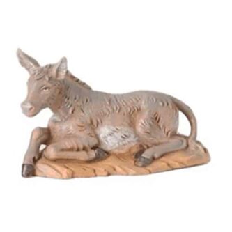 Seated Donkey Fontanini Nativity Collection