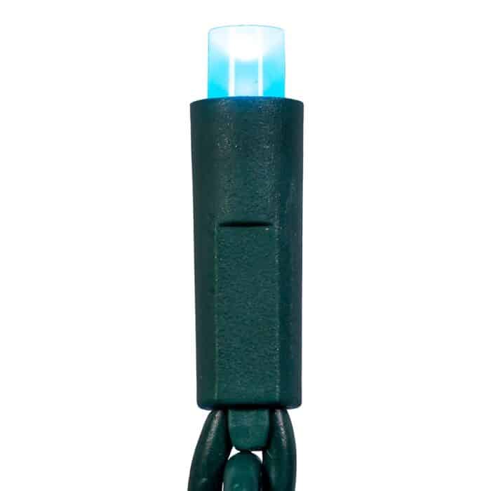 Frosted Wide Angle Led 50 Lights Teal