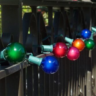 G40 Satin Bulbs Replacement Bulbs 9 Colors