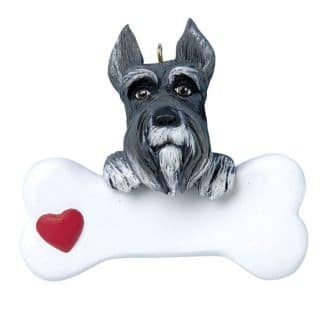 Schnauzer Doggie Ornament