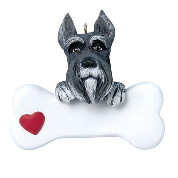 Schnauzer Doggie Ornament
