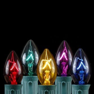 Traditional C7 Transparent Replacement Bulbs