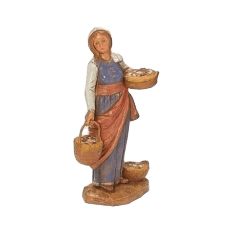 Dahlia Villager Fontanini Nativity Collection