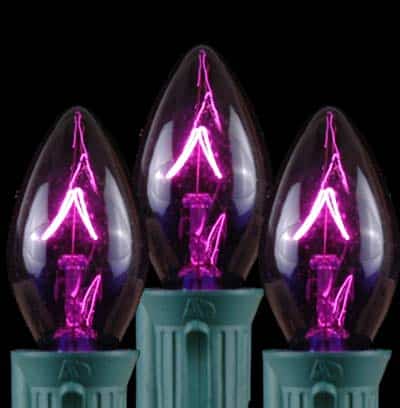 Traditional C7 Transparent Replacement Bulbs