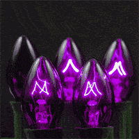 Traditional C7 Transparent Twinkle Bulb