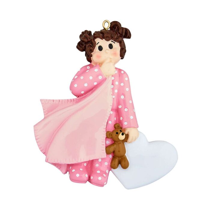 Sleepy Child Ornament Personalized