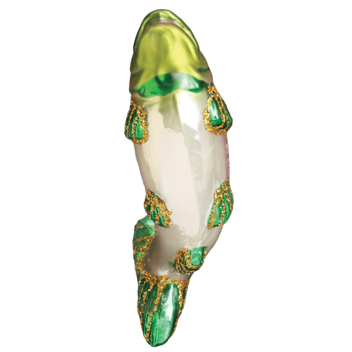 Old World Christmas Blown Glass Alpine Rainbow Trout Ornament