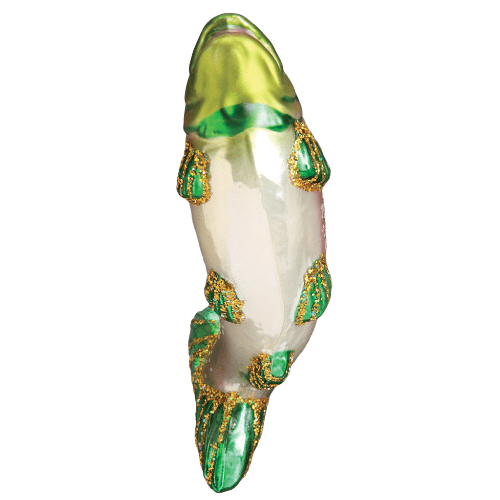 Old World Christmas Blown Glass Alpine Rainbow Trout Ornament