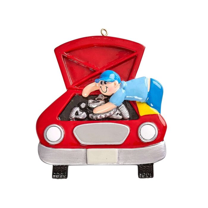 Vehicle Mechanic Ornament Personalized