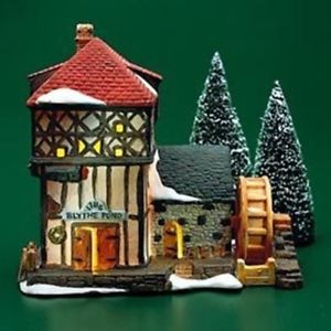 Dept. 56 Rare Retired Dickens Blythe Village Mill Pre-Owned