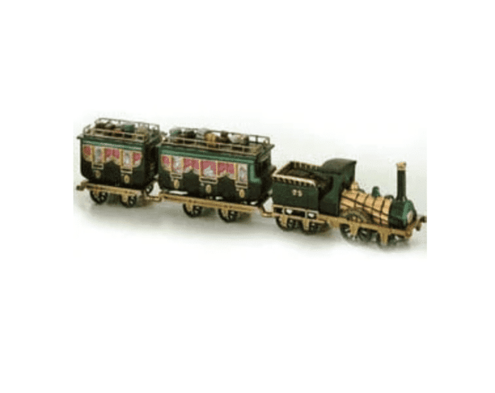 the Flying Scot Train Dept 56 Rare Retired Dickens Village Pre owned