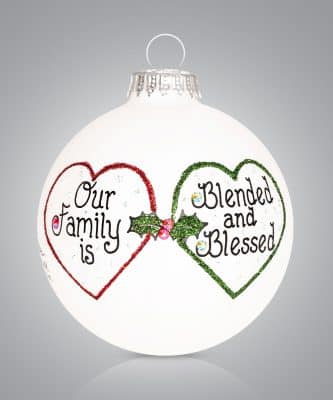 Blended Blessed Family Ball Ornament