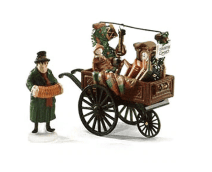 Chelsea Market Curiosities Monger Dept 56 Rare Retired Dickens Village Pre owned