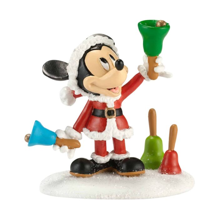 Dept 56 Disney Village Mickey Ringin in the Holidays