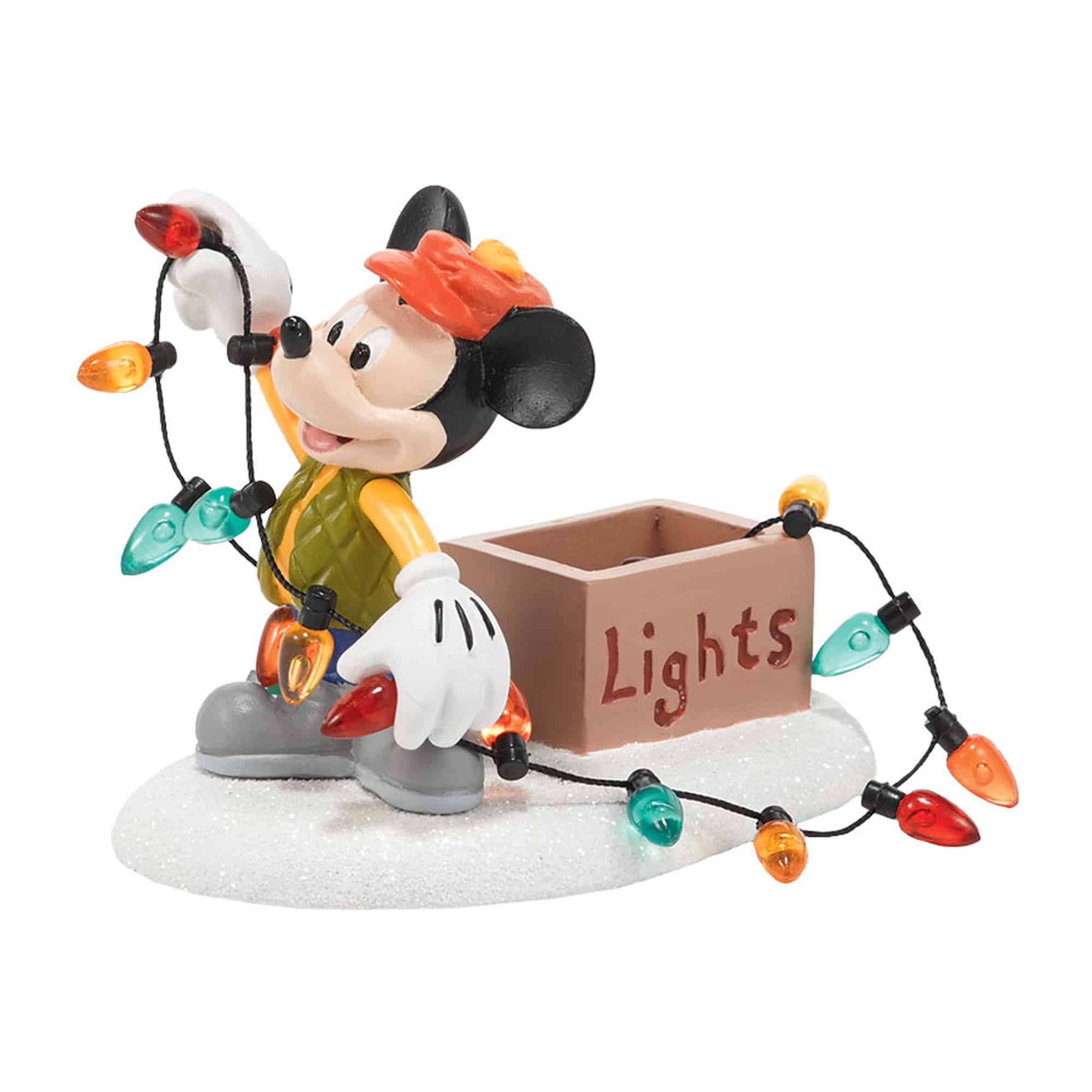 Dept 56 Disney Village Mickey Lights Up Christmas