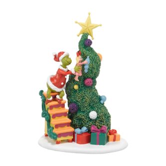 Dept. 56 Grinch Village It Takes Two Grinch & Cindy-Lou