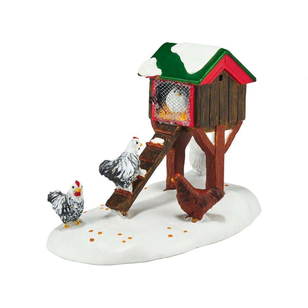 Mistletoe Farm Chicken House Village Dept 56