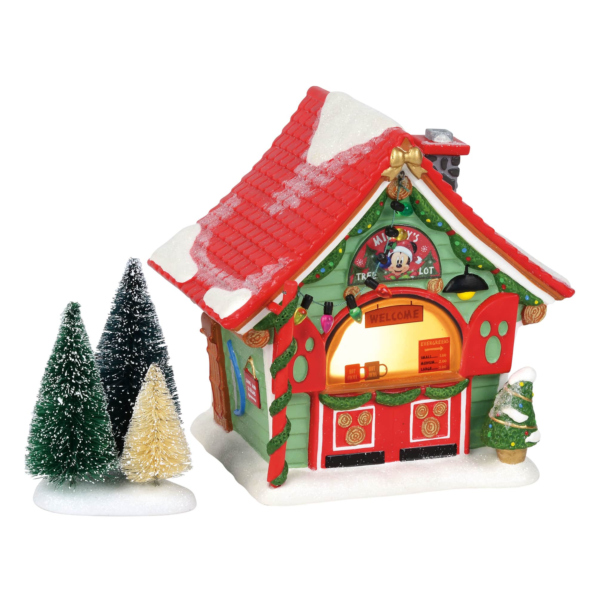 Dept 56 Disney Village Mickeys Tree Lot