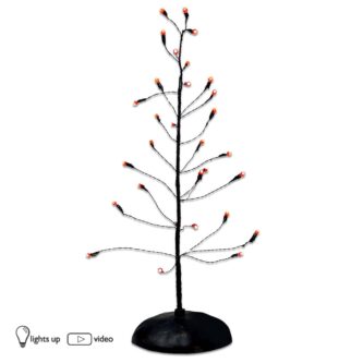 Dept. 56 Halloween Village Orange Twinkle Bright Tree
