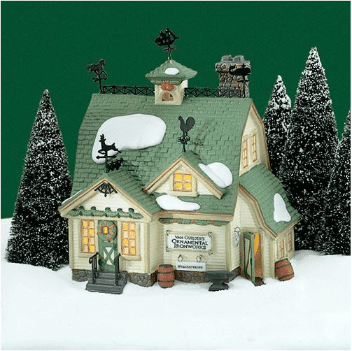 Dept 56 Rare Retired New England Village Van Guilders Ornamental Ironworks Pre owned
