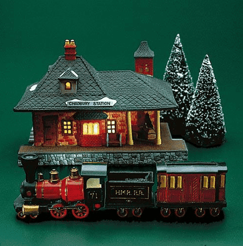 Dept 56 Rare Retired Chadbury Station Dickens Village Pre owned
