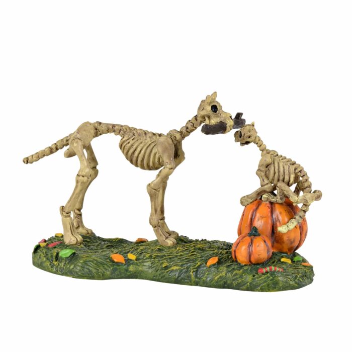 Dept 56 Snow Village Halloween Haunted Pets at Play