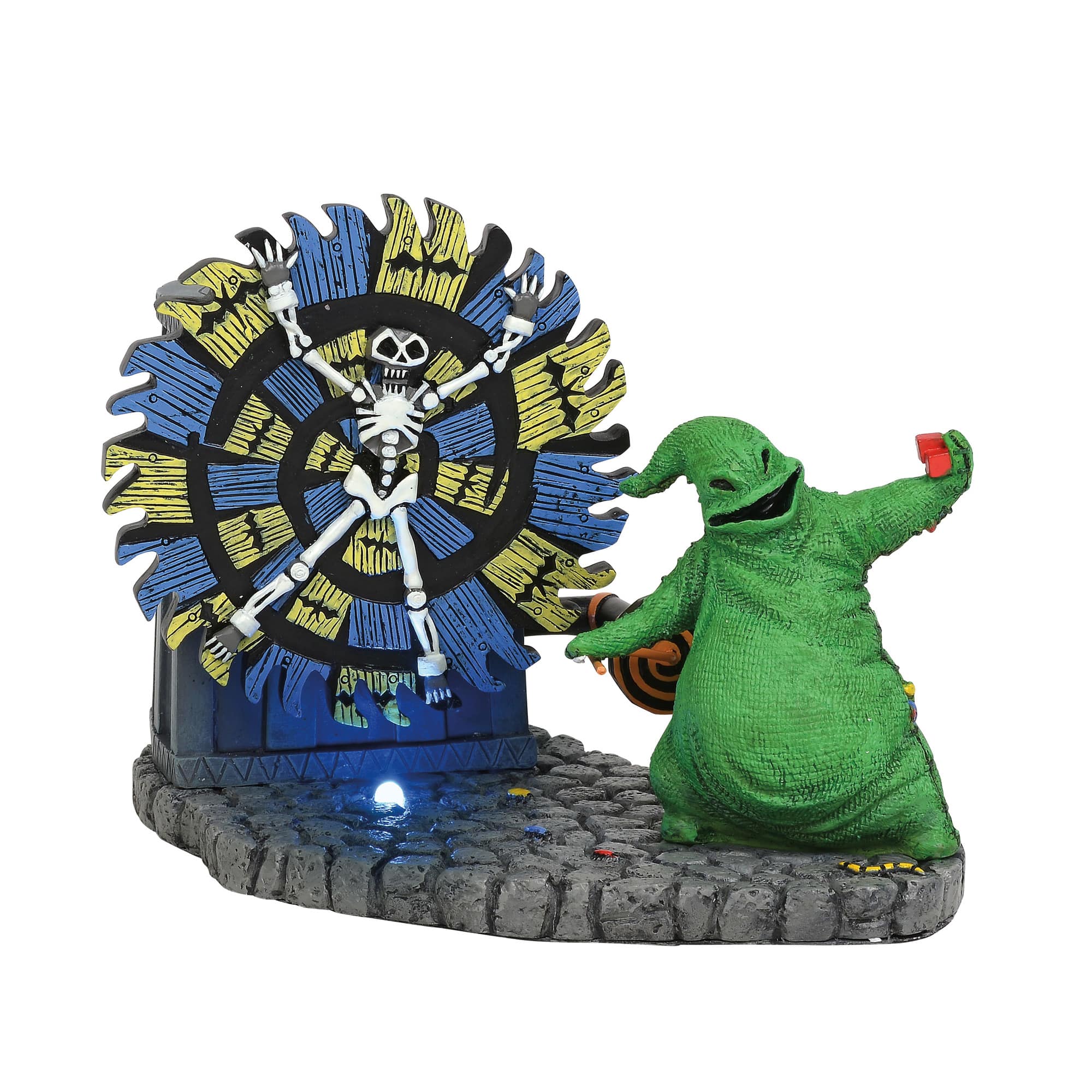 Dept 56 Nightmare Before Christmas Oogie Boogie Gives a Spin