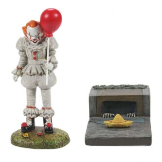 Dept. 56 Halloween Village IT & The S.S. Georgie Set of 2