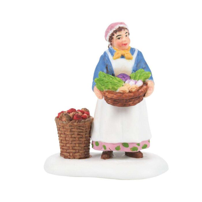 Dept 56 Dickens Village the Days Fresh Produce Retired