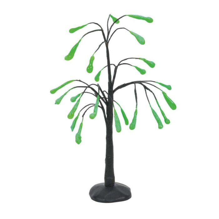 Dept 56 Halloween Village Haunted Slime Tree