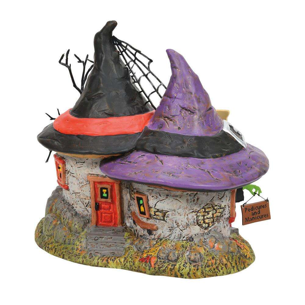 Dept 56 Halloween Village Rachels Retreat  Spa