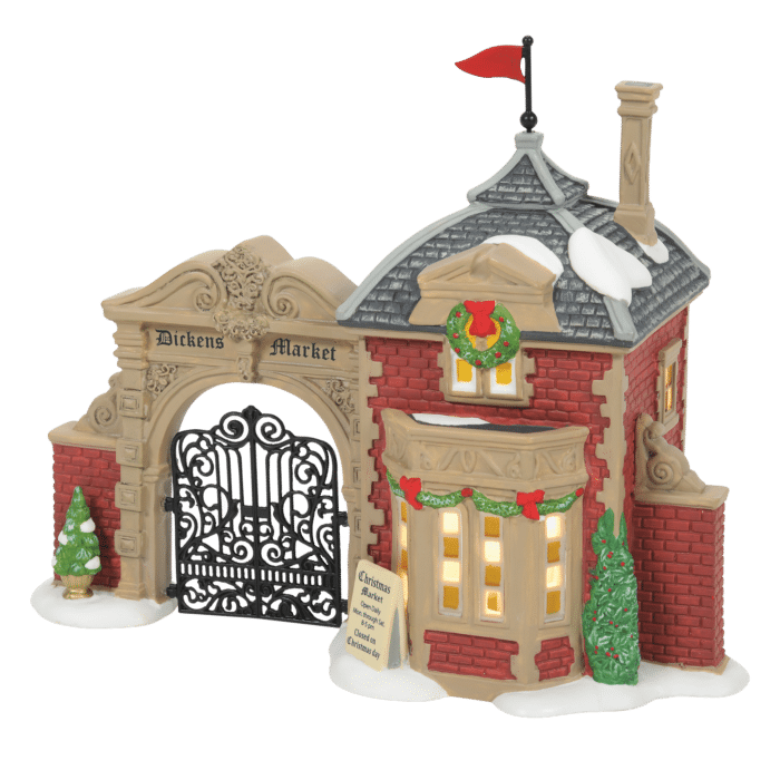 Dept 56 Dickens Village Market Gate