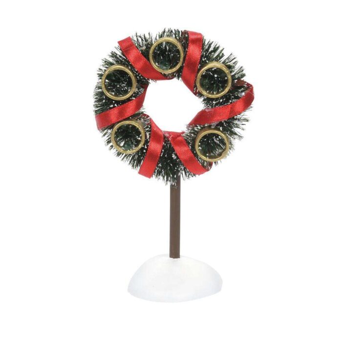 Dept 56 Village Five Golden Rings Tree New 2022