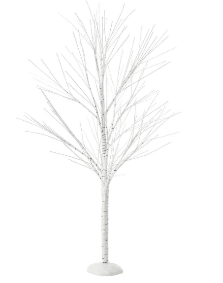 White Tabletop Birch Tree