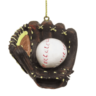 Baseball and Glove Ornament