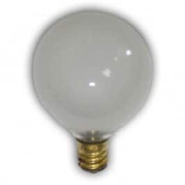 G50 Patio Lights Clear or Frosted Box of 25 Replacement Bulbs