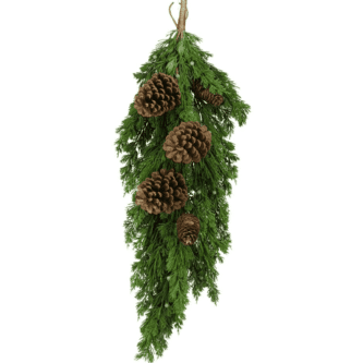 Cedar Pinecone Teardrop
