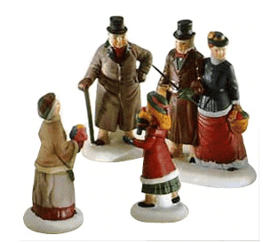 Chelsea Lane Shoppers Dept 56 Rare Retired Dickens Village Pre owned