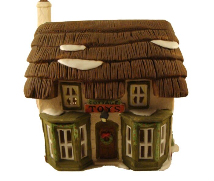 Dept 56 Rare Retired Dickens Lane Shops Set of Three Pre owned