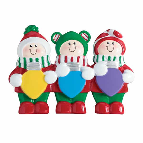 Family Christmas Lights Table Topper 3