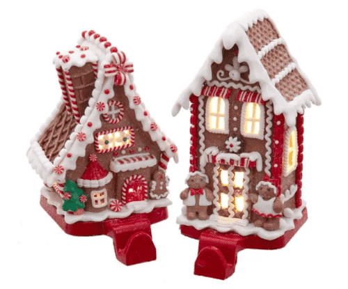 Gingerbread House Stocking Hangers
