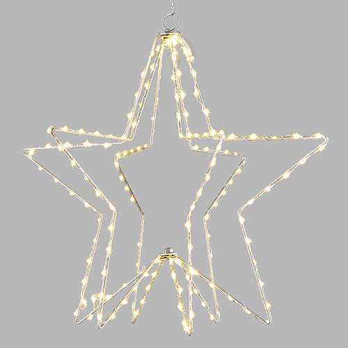 Star Warm White Led Three Sizes