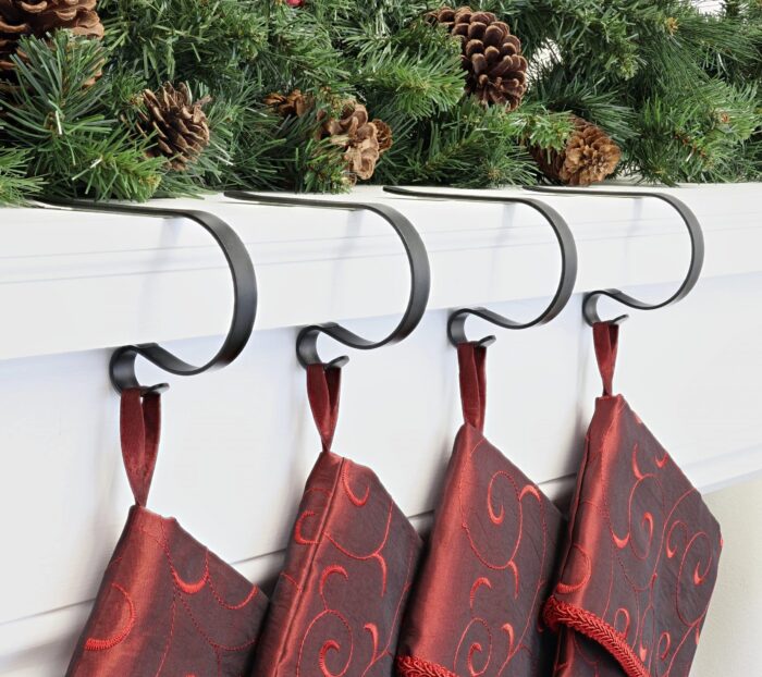 the Original Mantleclip® for Stockings and Decorations