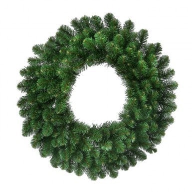 Deluxe Oregon Fir Wreath Pre lit or Unlit